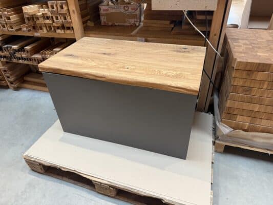 Waschtisch Mit Eichenplatte 92X50X50