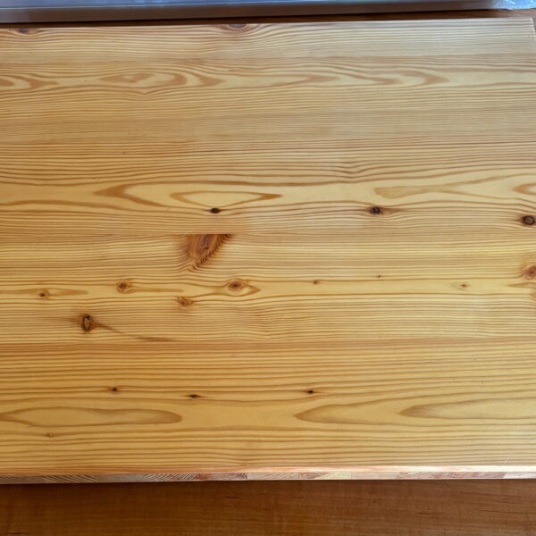 Unikat Kochfeldabdeckung aus Massivholz 60 x 53 cm
